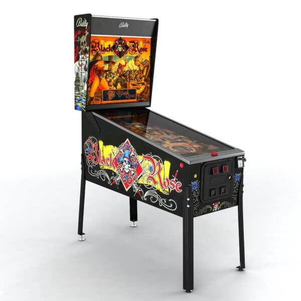 Black-Rose-Pinball-Machine