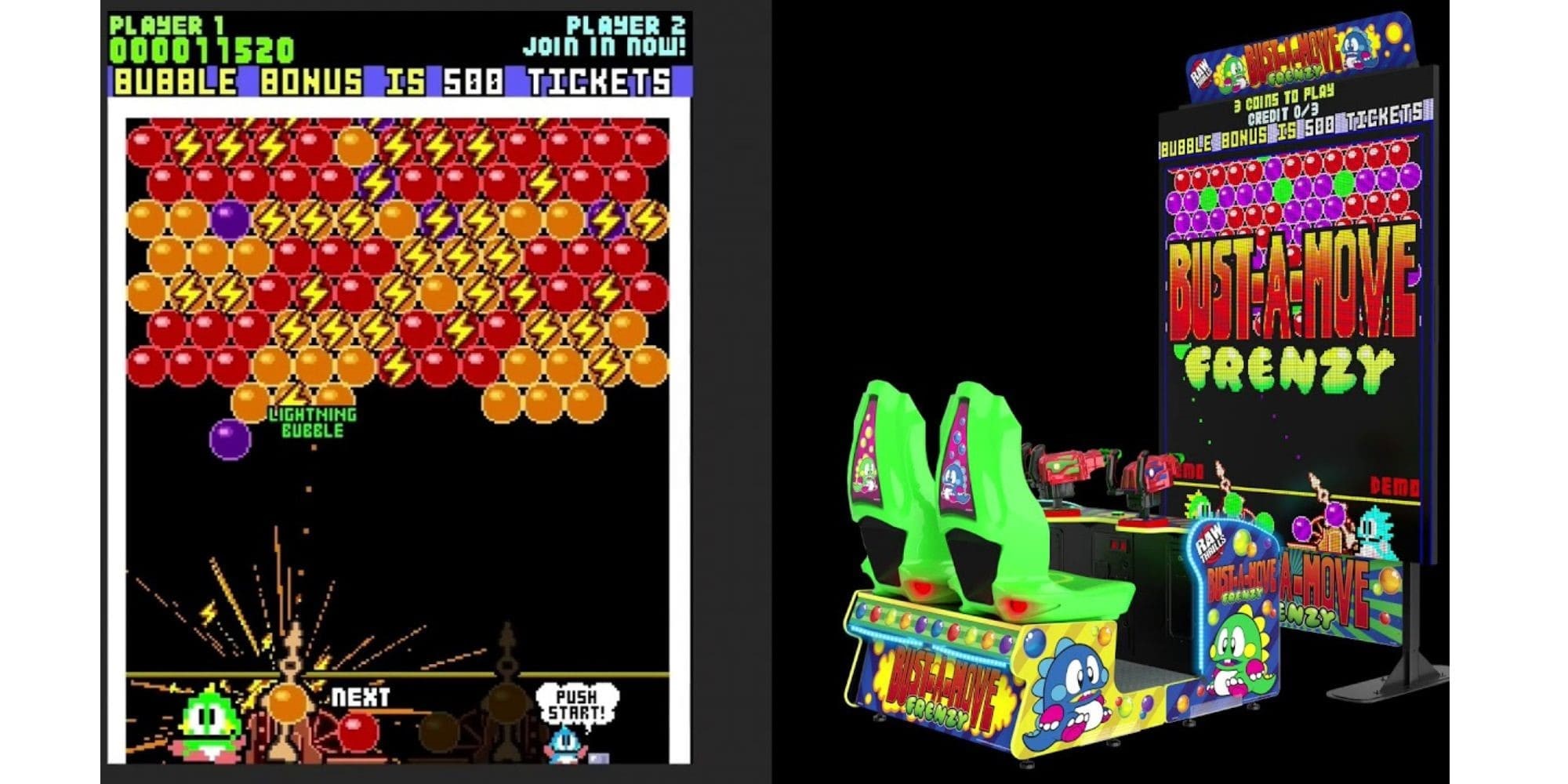 BustAMove Frenzy Arcade Machine The Pinball Gameroom