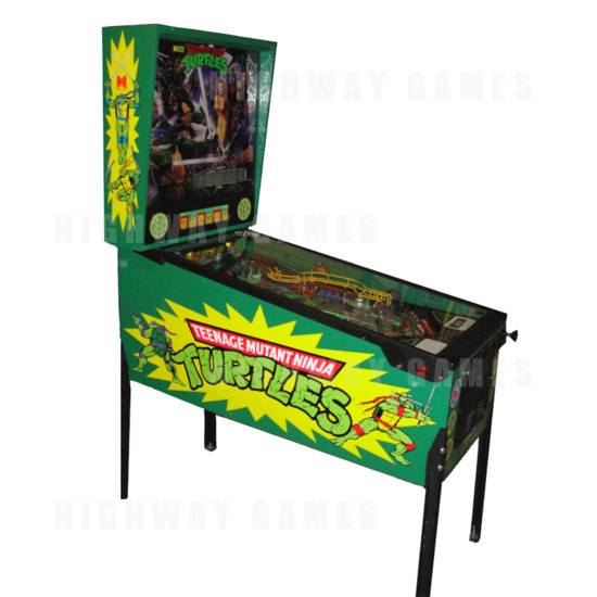 Teenage Mutant Ninja Turtles Pinball Machine by Data East