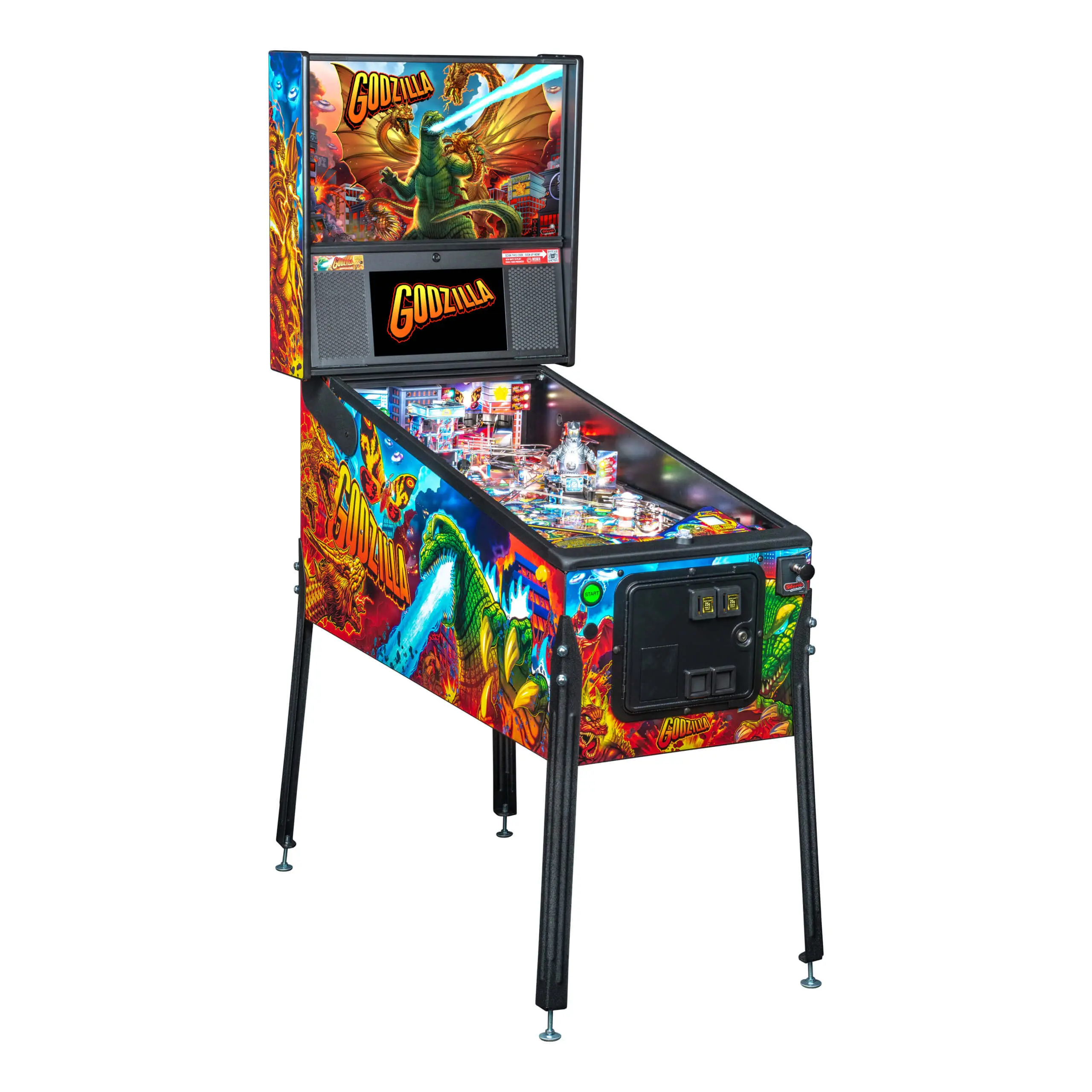Godzilla Pinball Machine - Premium by Stern Godzilla Pinball Machine Premium