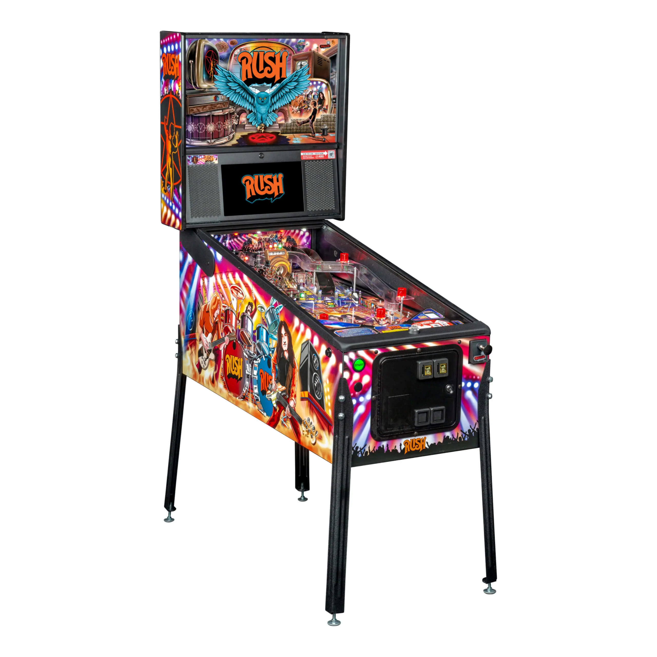 Rush Pinball Machine - Pro by Stern Rush Pinball Machine Pro