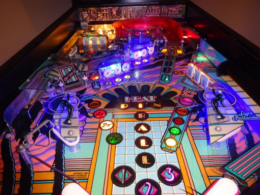 Hollywood Heat Pinball Machine by Gottlieb (Used) - The Pinball